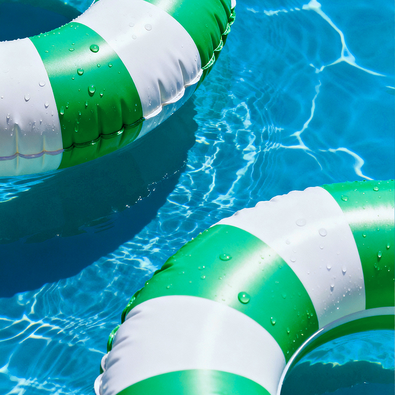Crystal clear swim-ready pool water balanced by CPO-certified pool service technician in Orange County CA